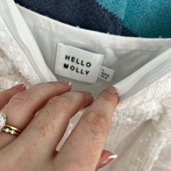 MINI BRIDAL / BACHELORETTE / RECEPTION DRESS - Picture 4 of 7